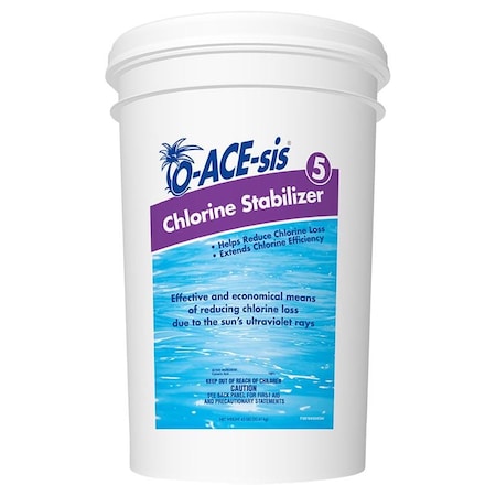 O-Ace-Sis O-ACE-sis Granule Chlorine Stabilizer 45 lb F081045045AI